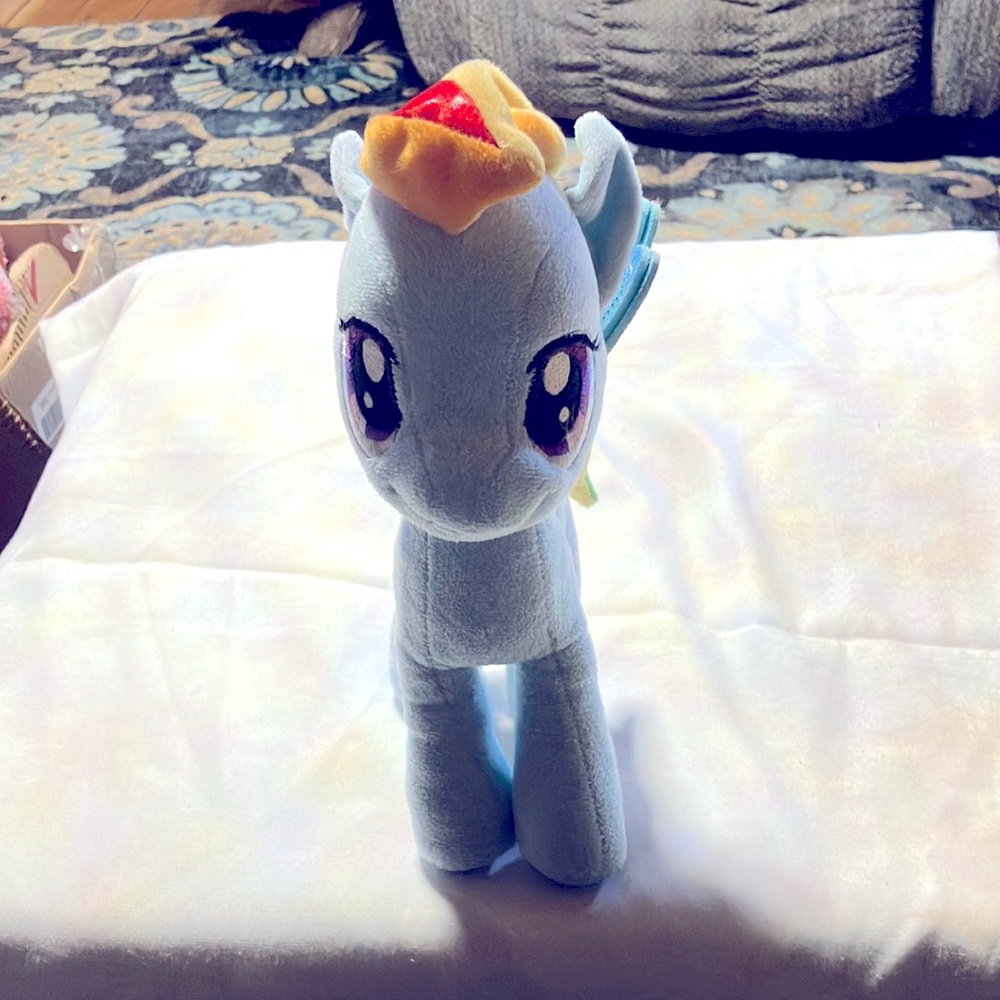 Medium sized Rainbow Dash Plush from My Little Pony good condition